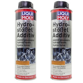 Hydraulicvalvelifters Hydrolifters Additive Cleaner Petrol Diesel LIQUI MOLY 1009 2x 300 ml