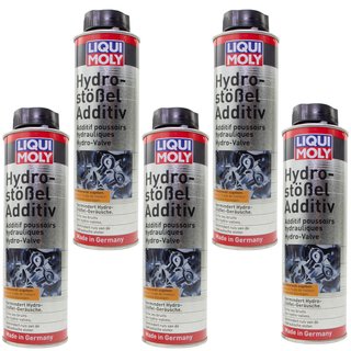 Hydraulicvalvelifters Hydrolifters Additive Cleaner Petrol Diesel LIQUI MOLY 1009 5x 300 ml
