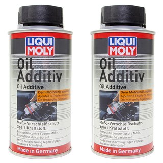 OIL Additive MoS2 Enginewearprotection additive LIQUI MOLY 1011 2x 125 ml