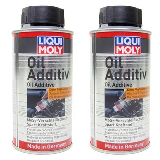 OIL Additive MoS2 Enginewearprotection additive LIQUI MOLY 1011 2x 125 ml