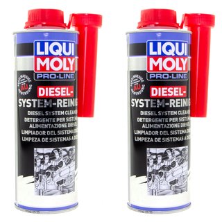 Dieselsystem Injectorcleaner Pro Line LIQUI MOLY 5156 2x 500 ml