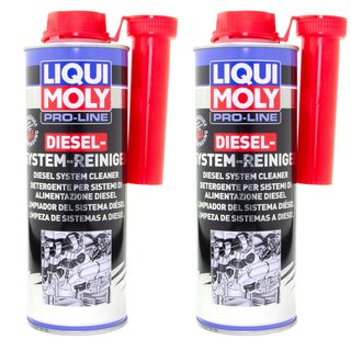 Dieselsystem Injectorcleaner Pro Line LIQUI MOLY 5156 2x 500 ml