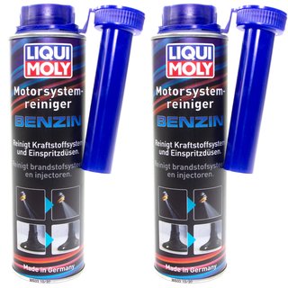 Motor System Reiniger Benzin Systemreiniger Zusatz Additiv LIQUI MOLY 5129 2x 300 ml