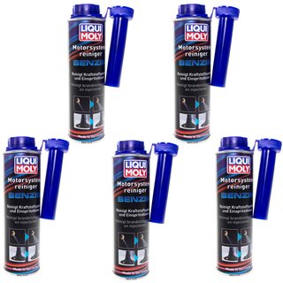Enginesystemcleaner Gasoline System Cleaner Additive LIQUI MOLY 5129 5x 300 ml