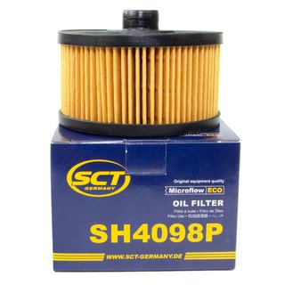 Oil filter engine Oilfilter SCT SH 4098 P
