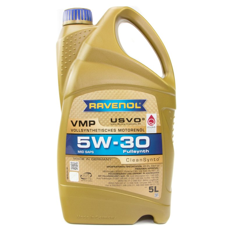 RAVENOL Engineoil VMP SAE 5W-30 liters buy online, 61,95 €