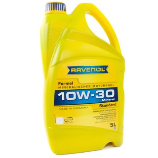 Engineoil mineral oil RAVENOL Formula Standard SAE 10W-30 5 liters