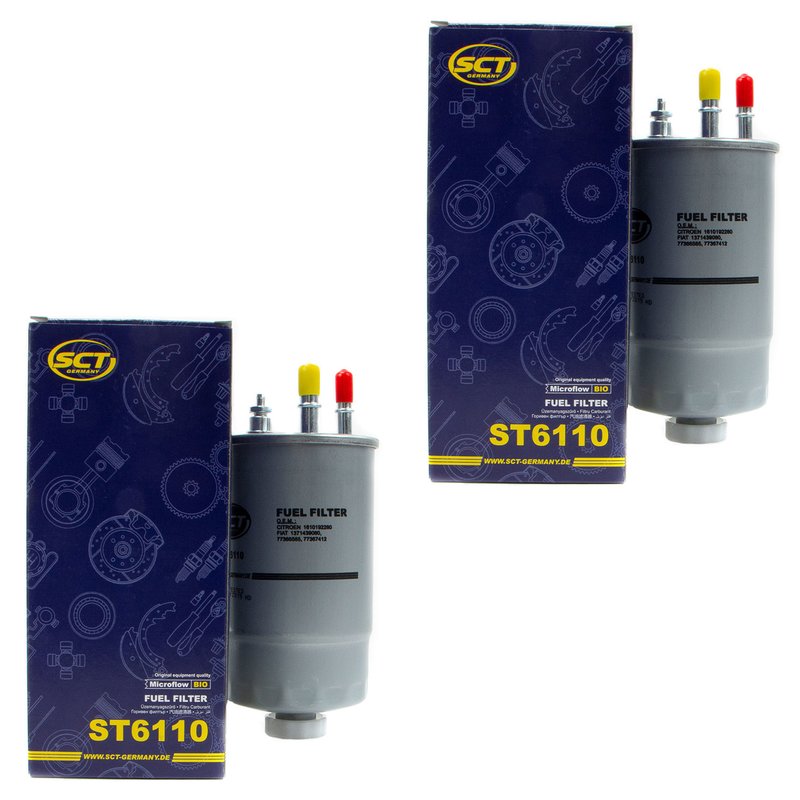 Fuel Filter Diesel SCT ST 6110 2 pieces buy online in the MVH Sho, 19,95 €