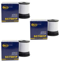 Fuel Filter Filter Diesel SCT SC 7081 P set 3 pieces