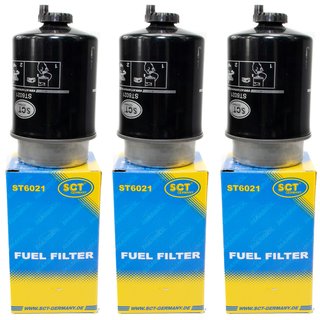 Fuel Filter Filter Diesel SCT ST6021 set 3 pieces