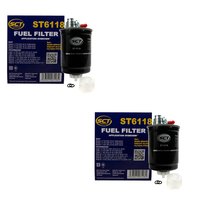 Kraftstofffilter Filter Diesel SCT ST6118 Set 2 Stück