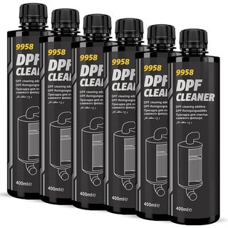 Diesel particle filter DPF cleaner Diesel additive Mannol 9958 6 X 400 ml