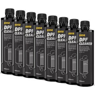 Dieselpartikelfilter DPF Reiniger Diesel Additiv Mannol 9958 8 X 400 ml