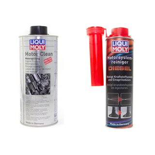 Engine Clean Engineflushing Cleaner + System Additive Diesel LIQUI MOLY 1019 + 5128