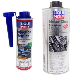 Engine Clean Engineflushing Cleaner + Injection Cleaner Injection system LIQUI MOLY 1019 + 5110