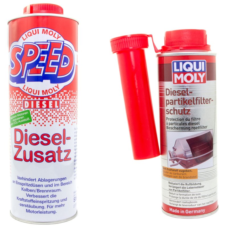 LIQUI MOLY Speed Diesel Zusatz 5160 + DPF Reiniger 5148 online im