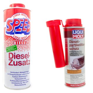 Diesel Zusatz Speed DPF Schutz Additiv LIQUI MOLY 5160 + 5148