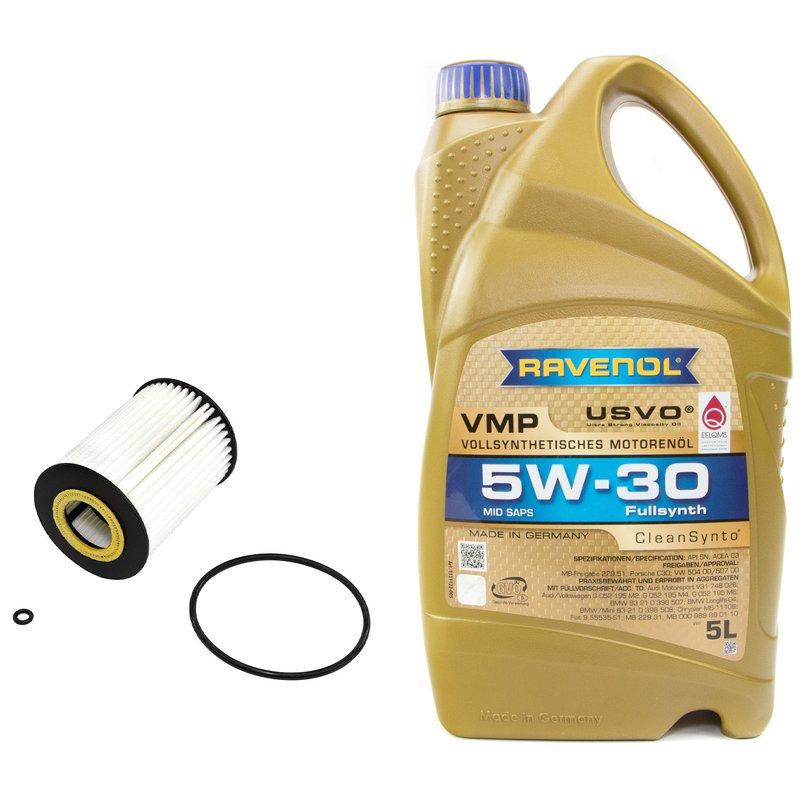 Motoröl Set VMP SAE 5W-30 5 Liter + Ölfilter SH4045L online kaufe, 66,95 €