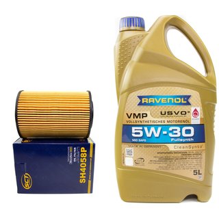 Motorl Set VMP SAE 5W-30 5 Liter + lfilter SH4058P