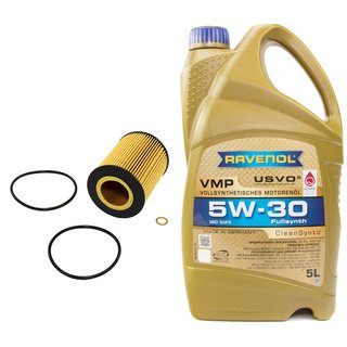 Engineoil set VMP SAE 5W-30 5 liters + Oil Filter SH426P