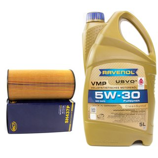 Engineoil set VMP SAE 5W-30 5 liters + Oil Filter SH437P