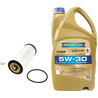 Engineoil set VMP SAE 5W-30 5 liters + Oil Filter SH453L