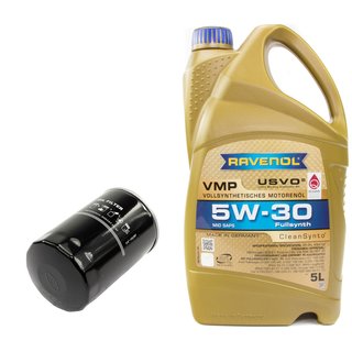Engineoil set VMP SAE 5W-30 5 liters + Oil Filter SM107