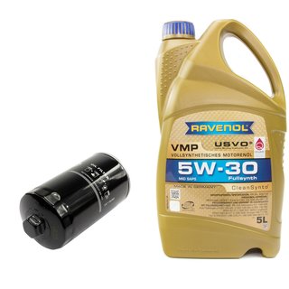Engineoil set VMP SAE 5W-30 5 liters + Oil Filter SM122