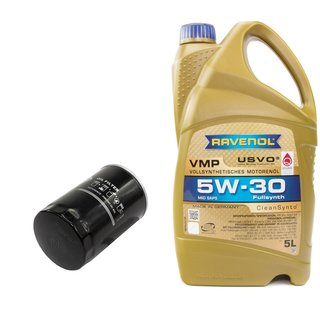 Motorl Set VMP SAE 5W-30 5 Liter + lfilter SM137