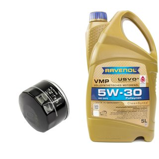 Motorl Set VMP SAE 5W-30 5 Liter + lfilter SM142