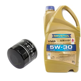 Motorl Set VMP SAE 5W-30 5 Liter + lfilter SM158