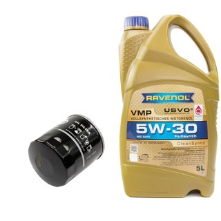 Motorl Set VMP SAE 5W-30 5 Liter + lfilter SM164
