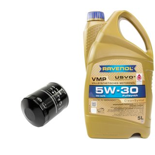 Engineoil set VMP SAE 5W-30 5 liters + Oil Filter SM5091