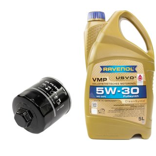 Motorl Set VMP SAE 5W-30 5 Liter + lfilter SM836