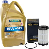 Motorl Set VMO SAE 5W-40 5 Liter + lfilter SH4047L