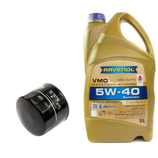 Motorl Set VMO SAE 5W-40 5 Liter + lfilter SK805