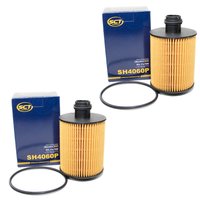 Oil filter engine Oilfilter SCT SH4060P Set 2 pieces