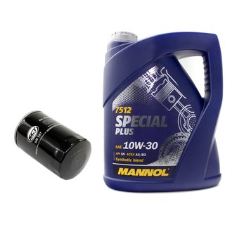 Motorl Set Special Plus 10W-30 API SN 5 Liter + lfilter SM107