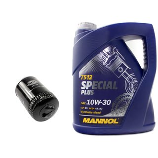 Motorl Set Special Plus 10W-30 API SN 5 Liter + lfilter SM108