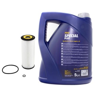 Engineoil set Special Plus 10W30 API SN 5 liters + Oil Filter SH420L