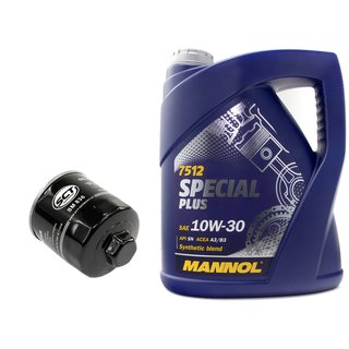 Motorl Set Special Plus 10W-30 API SN 5 Liter + lfilter SM836