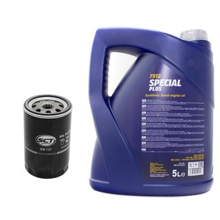Engineoil set Special Plus 10W30 API SN 5 liters + Oil Filter SM137