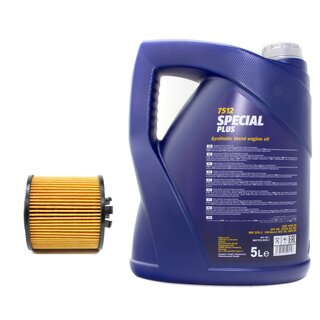 Engineoil set Special Plus 10W30 API SN 5 liters + Oil Filter SH4025P