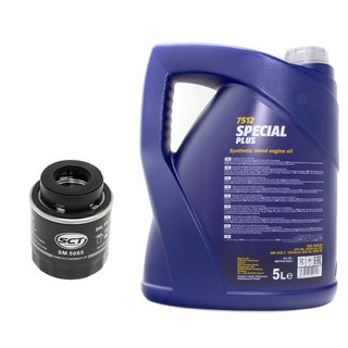 Engineoil set Special Plus 10W30 API SN 5 liters + Oil Filter SM5085