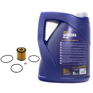 Engineoil set Special Plus 10W30 API SN 5 liters + Oil Filter SH4043P
