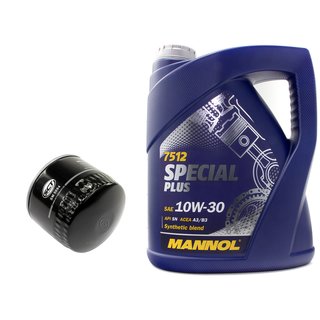 Motorl Set Special Plus 10W-30 API SN 5 Liter + lfilter SM5084