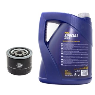 Engineoil set Special Plus 10W30 API SN 5 liters + Oil Filter SM5084
