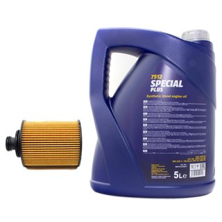 Engineoil set Special Plus 10W30 API SN 5 liters + Oil Filter SH4797P