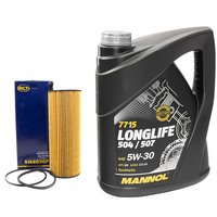 Motoröl Set Longlife 5W-30 API SN 5 Liter + Ölfilter SH4036P