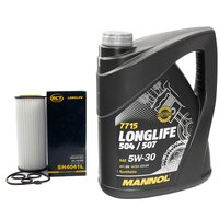 Motorl Set Longlife 5W-30 API SN 5 Liter + lfilter SH4041L